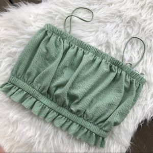 Mint bandeau top